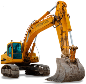 Hunter Demolition Crane